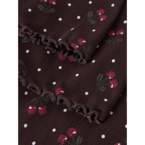 NAME IT Bukser Bemia Chocolate Plum Cherry